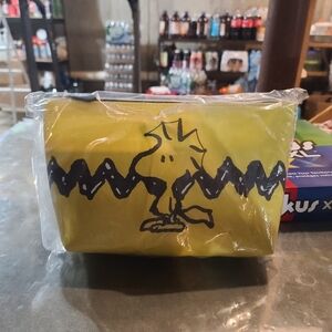 Woodstock Yellow Cosmetic Bag
